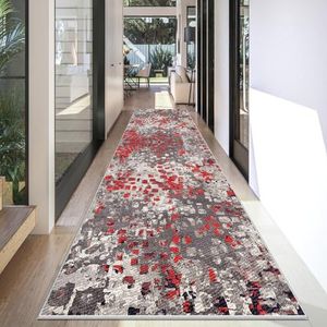 Lange Loper Antislip Gangloper Keukentapijt Machinewasbaar 100 x 300 cm Lopers Vloerkleed Keuken Vloermat Lang Gang Tapijt Loper voor Slaapkamer Woonkamer Breedte 40-120cm