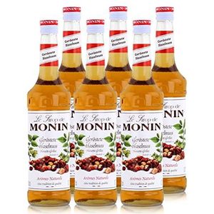 Monin Siroop geroosterde hazelnoot (6 x 0,7 l)