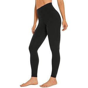 CRZ YOGA Womens Butterleuse Hoge Taille Workout Leggings Lef 28'' Hoge Taille Volledige Lengte Zachte Atletische Yoga Broek zwart XS