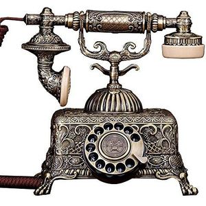 Telefoon Telefoon Vaste Europese Telefoon Thuis Mode Vintage Vaste Kantoor Antieke Retro Telefoon, een (A)