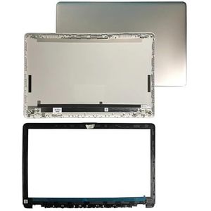Voor HP 15-DA 15-DB 15T-DA 15T-DB TPN-C135 TPN-C136 250 G7 255 laptop LCD-achterkant/voorkant/palmsteun/onderkant(Silver A B)