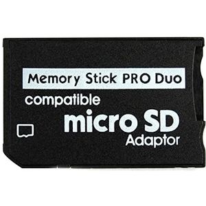 CablePelado micro-SD-kaart naar Memory Stick Adapter | Compatibel met SD/SDHC/SDXC/TF (max. 64 GB) | Compatibel met PSP