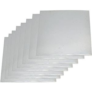 1PCS Hoge Zuiverheid Metaal Molybdeen Vel Molybdeen Plaat Molybdeen Folie Mo≥99.99% Duurzaam Wetenschappelijke Experimenten Beschikbaar (Thickness 0.1MM)