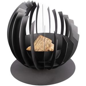 RedFire – Barkley – Zwart - Staal – Vuurkorf – Fire Pit – Stevig staal - Industrieel – Terrasverwarming – Sfeerhaard