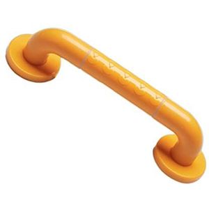 Antislip douchegreep, bars badkamer ondersteuning handvat bar grip, roestvrij staal voor oudere zwangerschap, geel - 30 cm