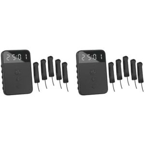 Tityvirnix 2 set Scherm auto Apparaat 124 Gear Verstelbare telefoon Tablet Live-uitzendingen 5 Heads 9x6 cm