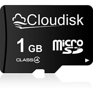 Cloudisk Micro SD-kaart 1 GB flashgeheugenkaart C4 (1GB)