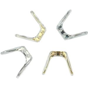 Siliconen neuspads for brilmonturen, 2 stuks brilaccessoires(Gold,6x24x15mm)