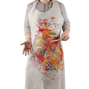 5 stuks wegwerpschorten voor volwassenen en jongeren, waterdicht van transparante kunststof voor koken, serveren, schilderen, kappers, keuken, ziekenhuis, werkmand, levensmiddelen