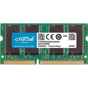 Crucial Value werkgeheugen 333 MHz. 1GB groen