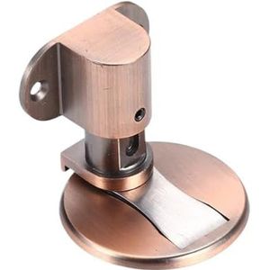 Verstelbare roestvrijstalen deurstop, ponsvrij, sterk, magnetisch, anti-botsing, deurstopper, onzichtbare badkamer, vloer, deurstop, deurstoppers binnenshuis (06,5 stuks)