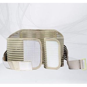 OIFAODAO, Rug/Magnetische therapie-Zelfverwarmend-Verstelbaar-Ademende mesh-panelen-Body Shaper-voor mannen en vrouwen ，Rugsteun(M)