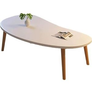 Vloertafels Creatieve wolkvorm salontafel Ovale lage tafel Eenvoudige bijzettafel Huishoudelijke middentafel Gemakkelijk te verplaatsen en te dragen