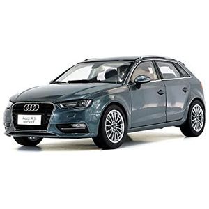 1 18 Voor Audi Titanium A3 Hatchback Legering Spuitgieten Statische Model Auto Ambachten Collection Gift