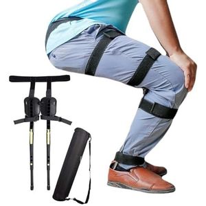 Stoelbroek Draagbare onzichtbare stoel Exoskelet Levitatiestoel 5 versnellingshoogten verstelbaar 2025 Verbeterde stoelloze draagbare beenbeer tot 150 kg, for kappers, chef-koks buiten (zwart)(Green,X