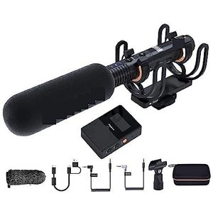 Geluidskaartkit, CVM-VM30 2.4G draadloze microfoon, supercardioïde shotgun-microfoon met schokbevestiging(VM30)