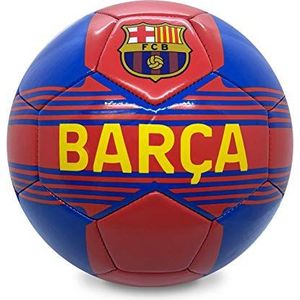 FC Barcelona - Maat 4 blauwe voetbal met clublogo - Officieel - Cadeau