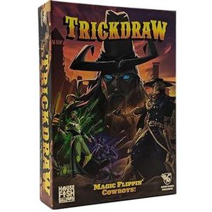 Good Games Publishing TRICKDRAW – snel kaartspel, Magic Flippin' cowboys, strategie