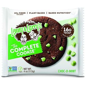 Lenny & Larry's Choc-O-Mint Het complete koekje, 113g, pak van 12