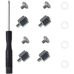 Peukerty 1 Set M.2 SSD-schroefkit Ngff Nvme Ssd M.2 Ngff/Nvme Schroef Set Stand Schroef Zeskantmoer voor A- M.2 SSD