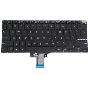 Notebook Russisch Engels toetsenbord voor Pro 14 M3400 M3400QA M7400 X7400 X3400 K3400 Laptop Achtergrondverlichting(No light layout 1 US)