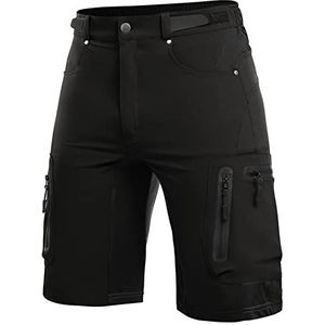 ALLY MTB broek heren fietsbroek, mountainbike fietsbroek heren kort, outdoor sport fietsbroek heren shorts