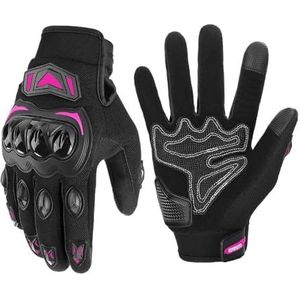 Motorhandschoenen Heren Motorhandschoenen Fietsen Mountainbike Guantes Motocross Luvas Touchscreen Moto Handschoenen Mannen Lente Zomer Motorhandschoenen Heren (Kleur: Stijl 2 roze,