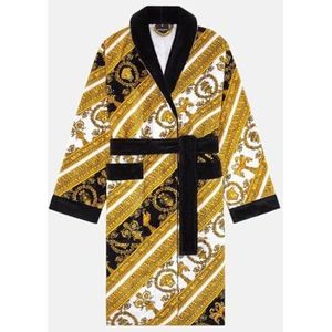 Versace - I Love Baroque - Badjas - Zwart/Goud
