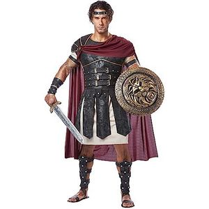 Strijder (Oudheid) Kostuum | Gladiator Deluxe | Man | Medium | Carnavalskleding | Verkleedkleding