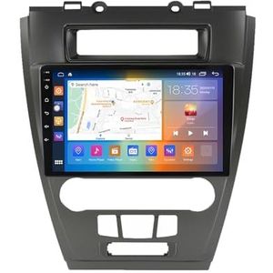 Android 13.0 Radio 2 Din Auto Stereo 9"" Touchscreen Autoradio Voor Fusion Mondeo 2009-2012 met Bluetooth/wifi/GPS Navigatie/FM Radio/Stuurwielbediening/AHD Omgekeerd Beeld (Size : M6O0S(6G+128G))