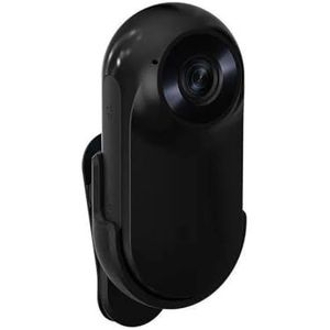 Actie anti-schudcamera 1080P Full HD hoofdgemonteerde magnetische attractie bewegingscamera DV sportvideorecorder helm fiets(White)