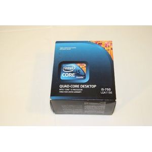 Intel Core i5-750 processor 2,66 GHz 8 MB Smart Cache Box