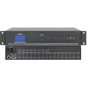 HD/Video Matrix Switcher 4x4 8x8 8x16 16x16 16x32Chassis Stijl Digitale Signaal Host Matrix Switcher 1080P,Schakelde soepel(Verde,With Network Control)