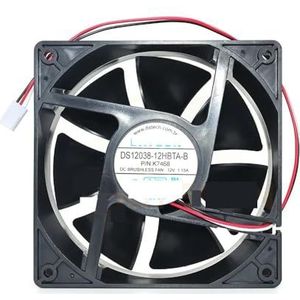 For DS12038-12HBTA-B 12CM 12038 120 * 120 * 38MM cooling fan DC12V 1.15A Power box