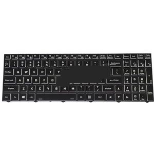 US SP LA Russisch verlicht toetsenbord voor Hasee G10 GX9 GX8 TX9 TX8 TX7, voor Clevo N960 N970 6-80-N815Z0-01D-1 RU Laptop Toetsenbordverlichting(US Backlit)
