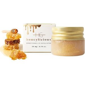 HG AESTHETICS Honeylicious Honing Infused Honingraat Lip Exfoliator | LIP SCRUB (20 mg)