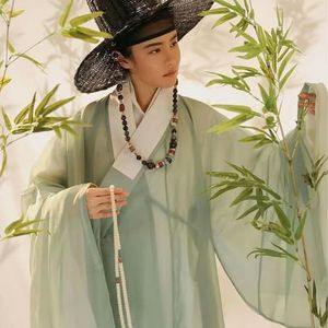 AJOHBM Originele Hanfu Oude Chinese Kostuum Mannen Kleding Traditionele Hanfu Ming Dynastie Kostuums Hanbok