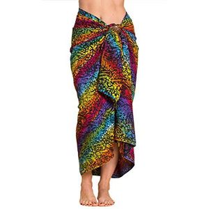 PANASIAM Sarong B013 Rainbowblack, L