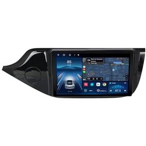 Android 14.0 2 Din Autoradio 9"" Touchscreen Auto Stereo voor KIA CEED 2012-2016 met Draadloze Carplay Android Auto GPS navigatie AHD Omgekeerd beeld Stuurwielbediening(P1(1G+32G))