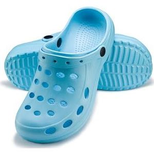 ESTRO Klompen Heren Tuinklompen Dames - Tuinklompen voor Heren Unisex Sanitaire Klompen Dames Tuinschoenen Gom Schoenen Zomer A02 (37, Blauw)