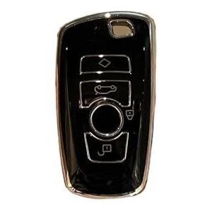 Sleutelbehuizing houder Voor BMW 1 3 5 7 Serie X1 X3 X4 X5 X6 TPU Autosleutel Case Cover F10 F20 F30 F34 F11 F15 F16 F25 F31 M3 M4 E34 Sleutelbehuizing(1 UK)