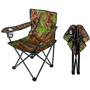 Klapstoel Campingstoel Outdoor Opvouwbare Vissen Stoel Met Bekerhouder, Draagbare Oxford Doek Leisure Fauteuil Stoel Kruk Voor Camping Strand Strandstoel Outdoorstoel (Size : 52 * 52 * 90cm)