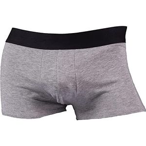 LukyTrge EMF Anti-Straling Korte Zilveren Vezel Onderbroek Stralingsafscherming Ondergoed Shorts Broek Slips, Grijs, XL