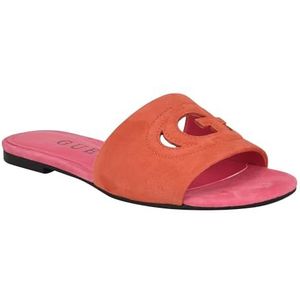GUESS Tashia platte sandaal voor dames, Oranje 800, 39 EU