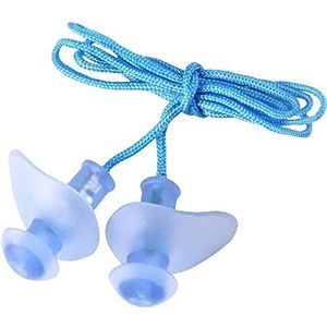 Oordopjes for slaap, herbruikbare ruisonderdrukkende oordopjes om te slapen, 1 paar siliconen oordopjes for zwemmen Herbruikbare waterdichte schroefoordopjes for kinderen Bescherming tegen water en la