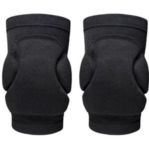 Knieondersteuning, Kniebeschermers, Elastische Werkkniebeschermers Danskniebeschermers Geschikt For Yoga, Hardlopen En Fietsen Kniebandages(Black,M)