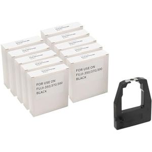 1st ~ 10st F-ji Printer achterprintlint 85C904978 345A9049781 85C904978A 06090468 for front-ntier 330 340 350 370 390 Zwart(10pcs)