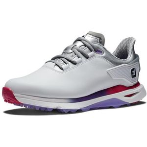 FootJoy Pro|SLX dames golfschoen, wit/zilver/multi, 3 UK, Wit Zilver Multi, 36 EU