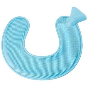 Mini warmwaterkruik, warmwaterkruik Soild Kleur warmwaterkruik U-vormig natuurlijk rubber verwarming warmwaterzak fles voor nekschouder pijnverlichting winterwarmer (maat: patroon 3) (maat: Patt