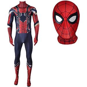 Spiderman Kostuums Iron Spider Fancy Dress Suit Halloween Jumpsuit Unisex Volwassenen Kids Cosplay Apparel Kledij Lycra Spandex Zentai,Woman/M 155~160cm